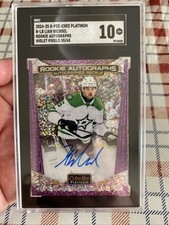 2024-25 OPC Platinum Lian Bichsel #RLB RC Auto Violet Pixels/65 SGC Gem 10🔥🔥