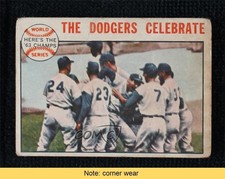 1964 Topps World Series Venezuelan Los Angeles Dodgers The Celebrate READ 0xi1