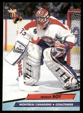 Patrick Roy 1992-93 Ultra #108 - Montreal Canadiens