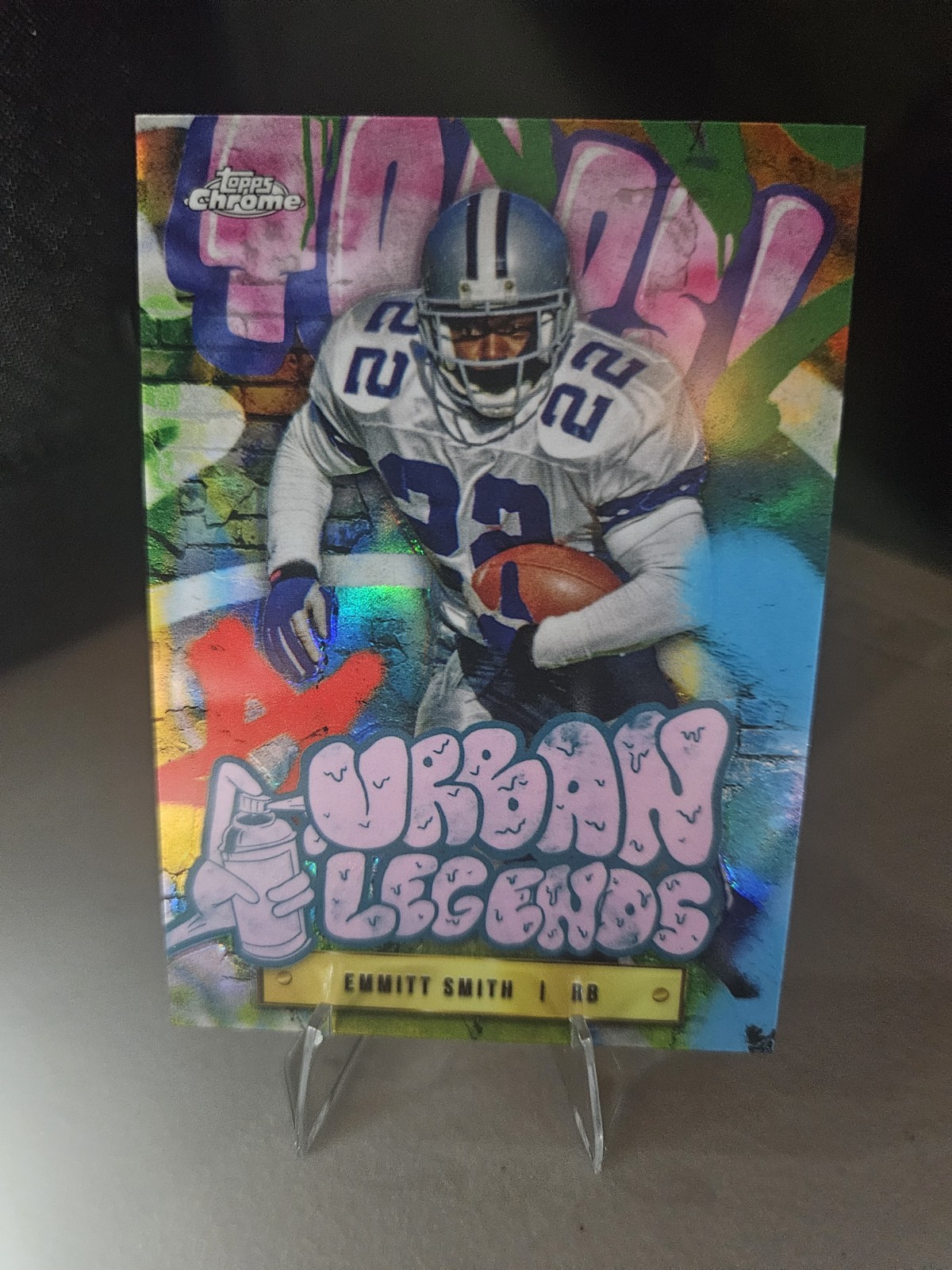 2024 Topps Chrome Urban Legends #UL-4 Emmitt Smith SSP CASE HIT Dallas Cowboys