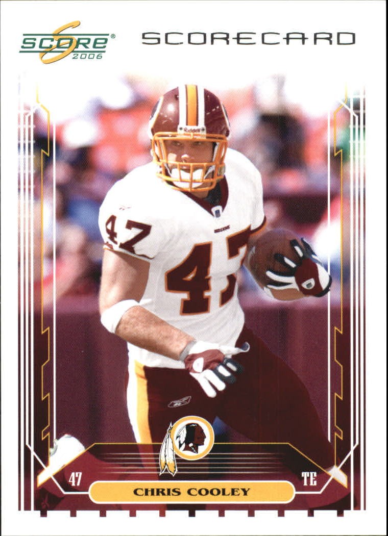 2006 Score Scorecard #280 Chris Cooley /750 - FB