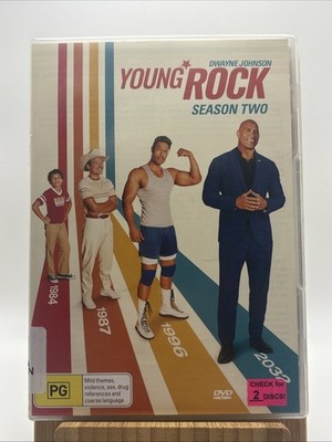 Young Rock Season 2 ex-rental DVD
