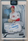 2026 Topps Chrome Black Chase Burns Ivory Autographs (Raw)