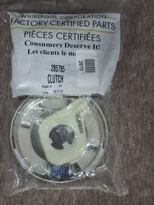 285785 : Whirlpool Washer Transmission Clutch - Factory Certified - New