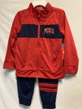 Boys Puma Track Jacket And Pants Set