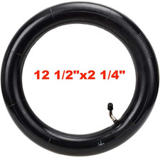 1-Pack 12.5" Scooter Inner Tube 12 1/2 x 2 1/4 Angled Valve Stem 12.5" x 2.25" T