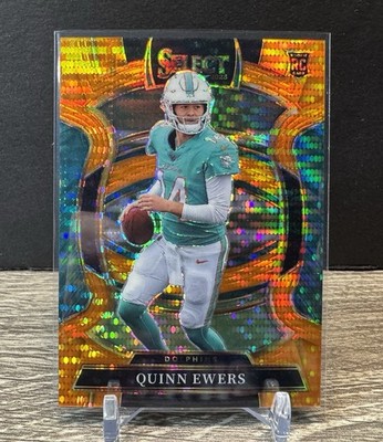 2025 Panini Select Quinn Ewers RC FOTL ORANGE PULSAR 1/7 First Print SSP