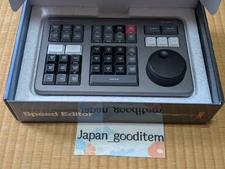 DaVinci Resolve Speed Editor Blackmagic Design BMPCC Video Editing Software