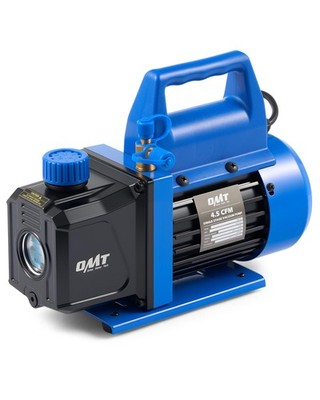 OMT 4.5CFM Vacuum Pump Single Stage 1/3HP Rotary Vane Deep HVAC AC Conditioning