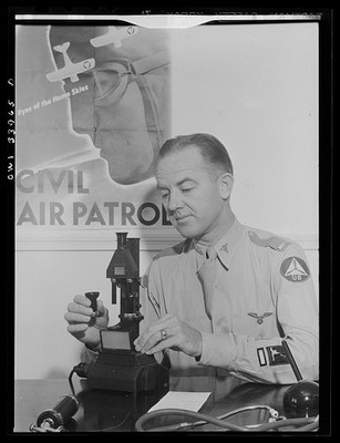 Photo:Corpus Christi Texas R.V. Montague 1943 Civil Air Patrol Doctor