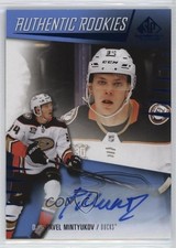 2023-24 Upper Deck SP Game Used Authentic Rookies Pavel Mintyukov #274 Auto 0nr3