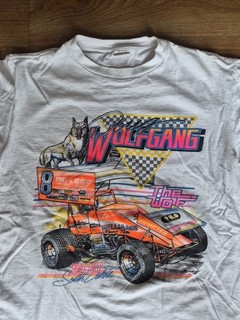 Doug Wolfgang Vintage Payless #8 "Leader of the Pack" Large Shirt