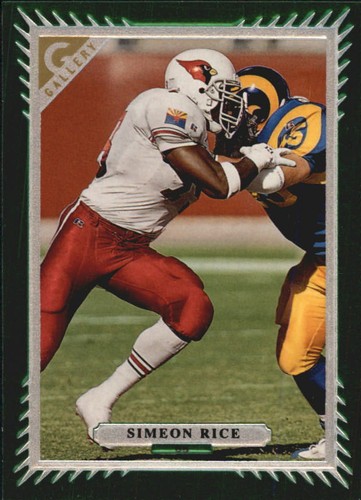 1997 Topps Gallery Simeon Rice #55 card