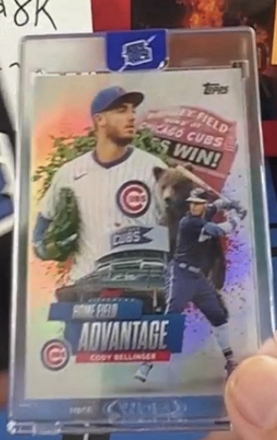 2025 Topps CODY BELLINGER #HA-13 Home Field Advantage SSP Case Hit Cubs
