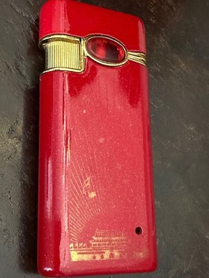 chairman mao cigarette lighter CHAIRMAN MAO TSE-TUNG (ZEDONG) LIGHTER RED MUSICAL METALLIC BUTANE