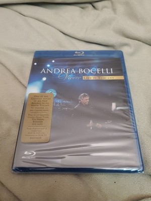 Andrea Bocelli: Vivere: Live in Tuscany (Blu-ray, 2007) New