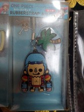 ONE PIECE rubber strap with palm tree