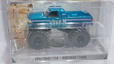 Greenlight 49160F 1993 Ford F-250 Monster Truck Northern Storm 1:64