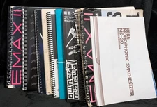 Collection Of Rare Vintage Synth Manuals: Korg, E-MU, Morpheus, Esoniq, Oberheim
