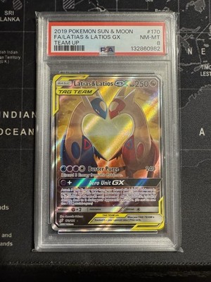 Latias & Latios GX (Alternate Full Art) 170/181 Sm-Team Up Holo