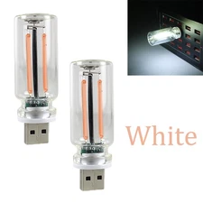 USB Touch Control LED Night Light Atmosphere Light Bulb Incandescent Lamp 2PCS