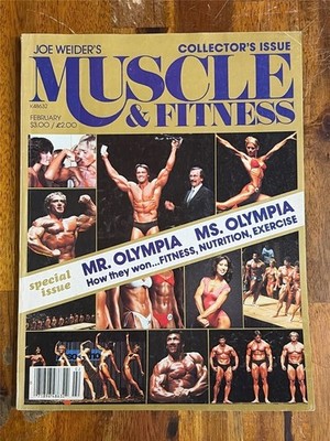 MUSCLE & FITNESS bodybuilding magazine Mr Olympia ARNOLD SCHWARZENEGGER 2-81