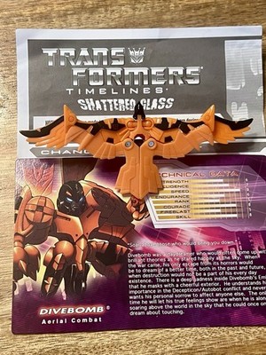 Collector Club Transformer Shattered Glass DIVEBOMB TIMELINES TFSS Botcon 2008