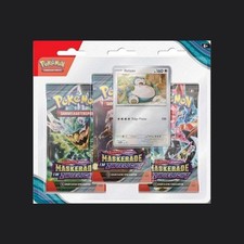 Pokémon Maskerade Im Zwielicht Relaxo 3er Blister - Neu & OVP Deutsch