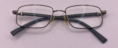 MARCHON NYC FRAMES ONLY EYEGLASSES FLEXON BLACK BLUE 55-18-145