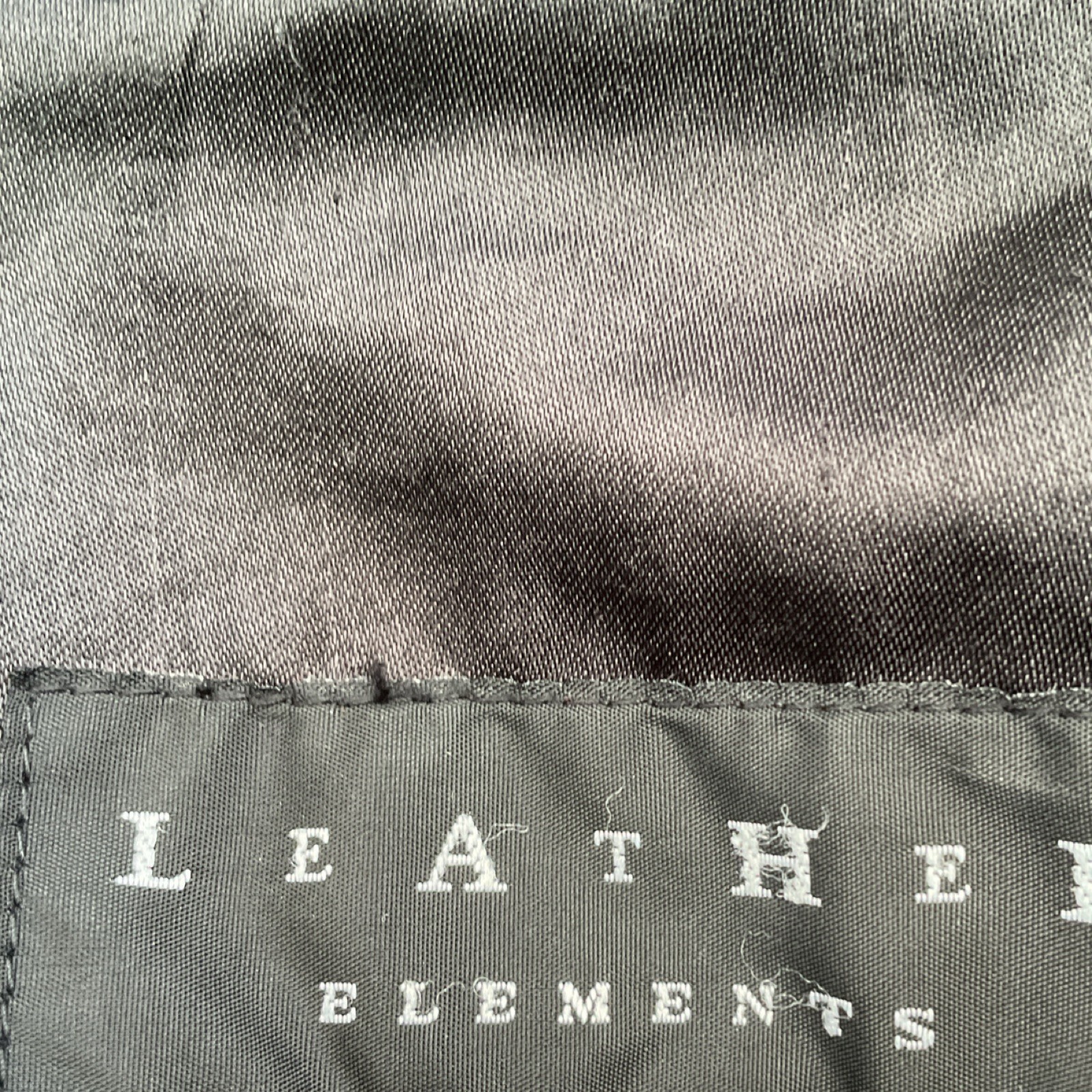 Leather Elements Button Overcoat Black Point Coll… - image 6