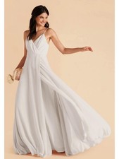 Birdy Grey Kae Dove Gray Bridesmaid Dress Large NWT Limited Edition Sold Out