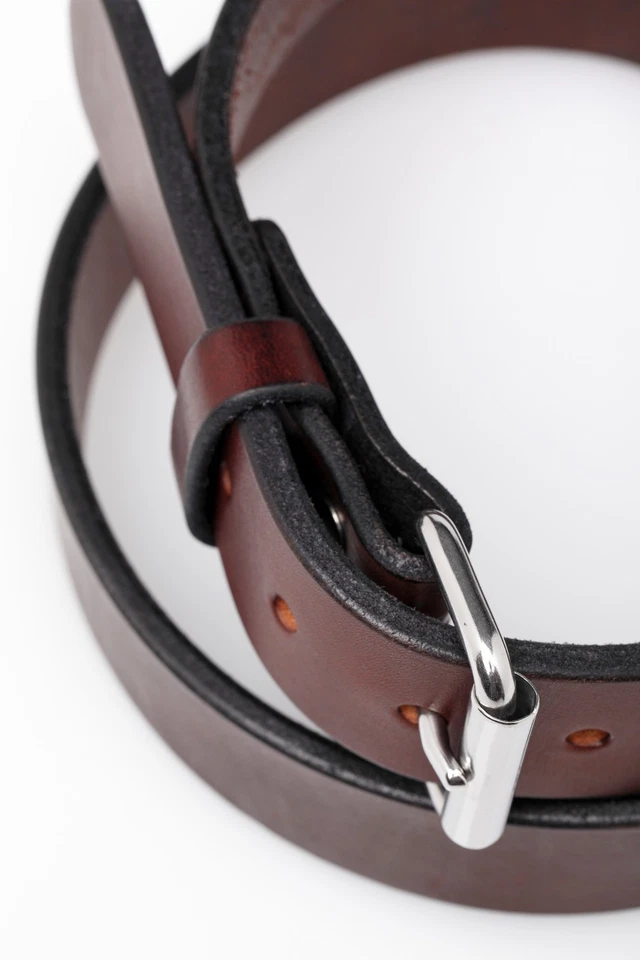 厚牛皮枪带 - 美国制造 — 第 3/4 张图片