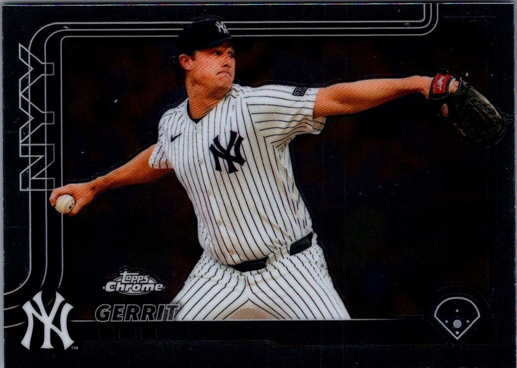 2025 Topps Chrome #110 Gerrit Cole New York Yankees
