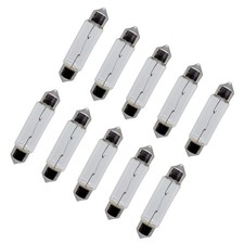 10 X 239 FESTOON 12V 5W CAR AUTO BULB BULBS 38MM INTERIOR LIGHT NUMBER PLATE
