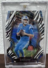 Panini 2022 Select Football Jared Goff - Die Cut - Zebra Case Hit