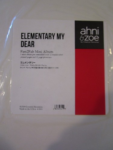Creative Memories ELEMENTARY MY DEAR 8x8 Fast2Fab Album NEW 2014 school /sealed - Picture 5 of 7