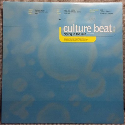 Culture Beat - Crying In The Rain, 12'', (Vinyl)