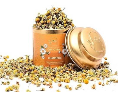 OH CHA - Chamomile Tea | Herbal Tea, 35gms Chamomile Tea Loose Leaves.