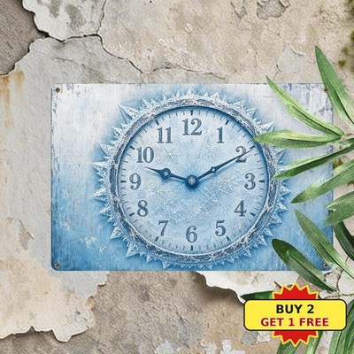 frozen_clock_dial_27_frost_rim_icy_numerals_vintage_metal_sign_vector_illustrati