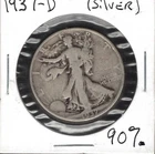 1937 d Walking Liberty HALF DOLLAR