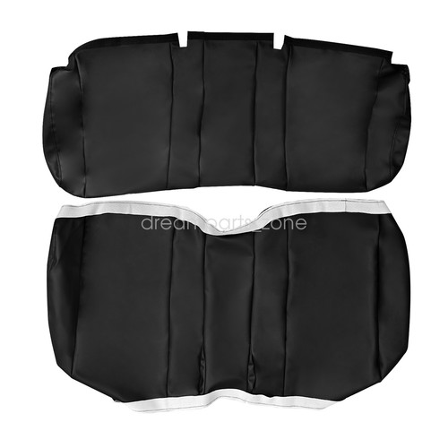 Black Seat Cover For John Deere Gator Bench XUV 625i 825i 855D 855D S4 HPX - Picture 4 of 10