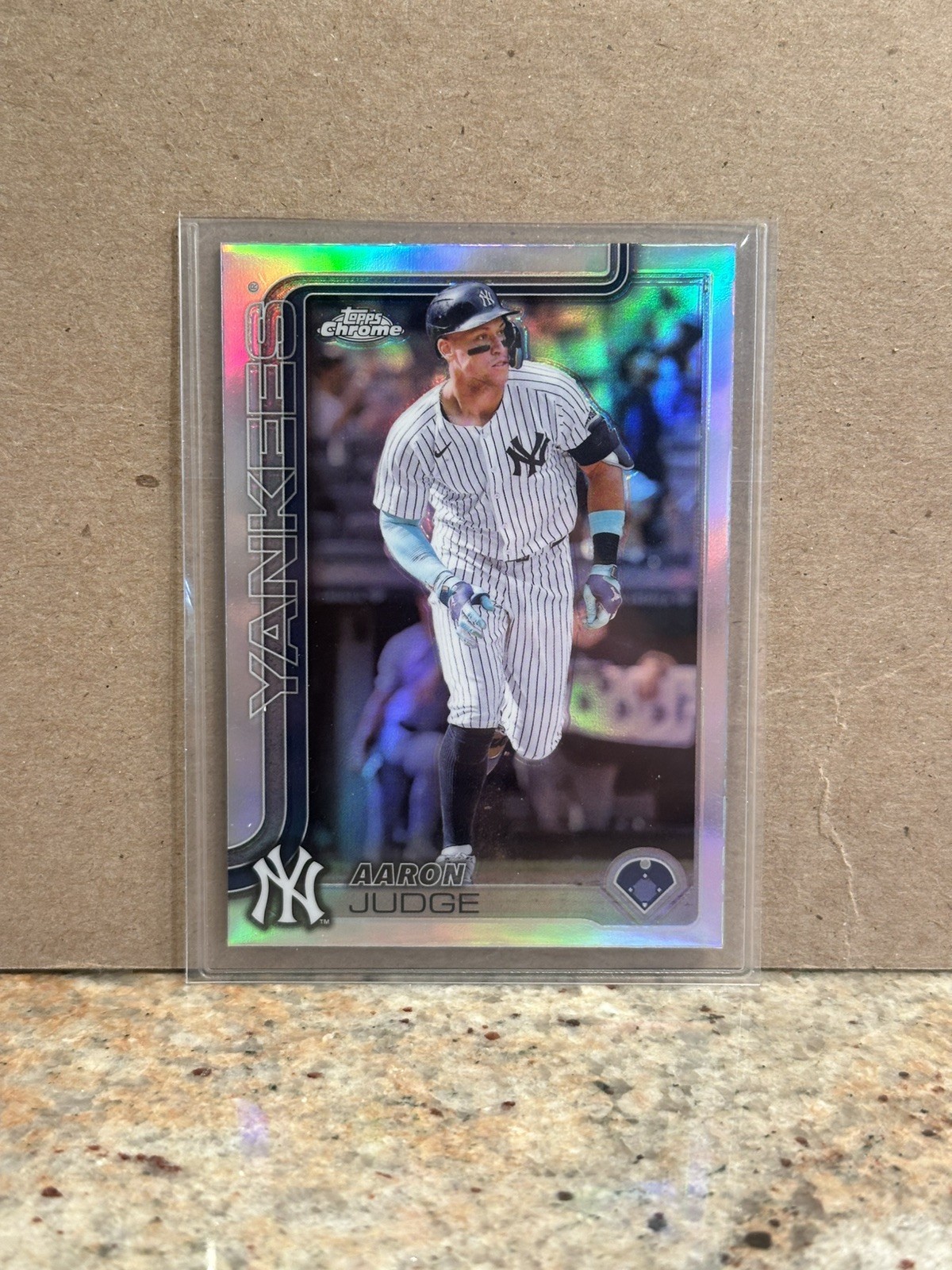 2025 Topps Chrome #99 Aaron Judge REFRACTOR - Topps MVP Buyback