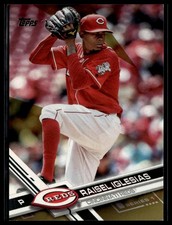 2017 Topps #185 Raisel Iglesias Gold #/2017