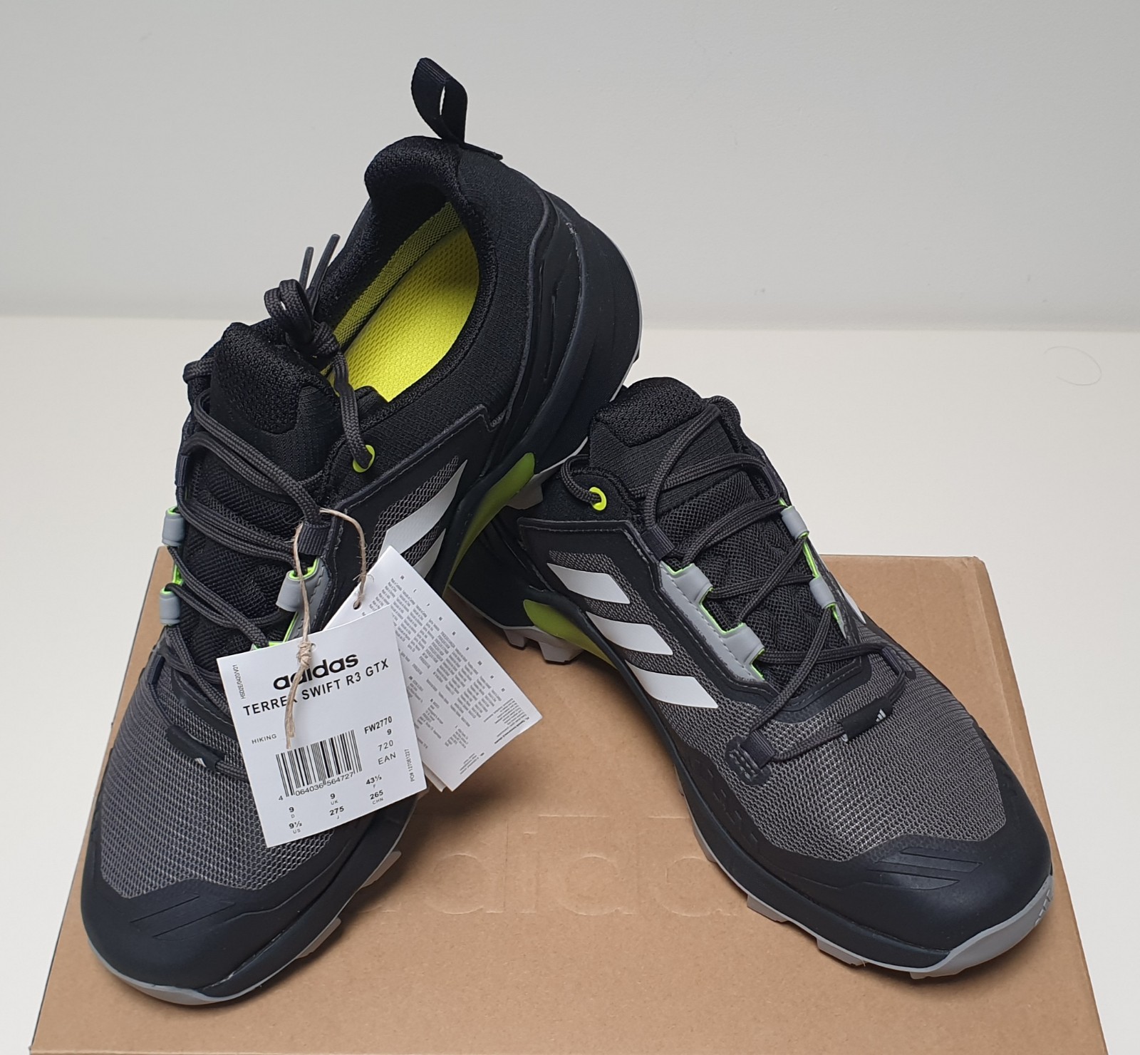 ADIDAS Terrex R3 GTX Waterproof Hiking Shoes UK9 - Trail Ready! image 3