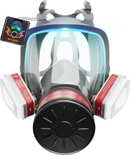 2025 Upgraded Gas Mask, Gas Masks Survival Nuclear and Chemical, Full Face Gas