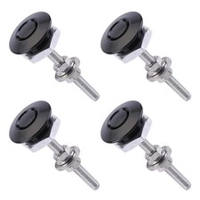 4pcs Bumper Quick Release Fasteners Kit Car Trunk Fender Hatch Lid Aluminum Us