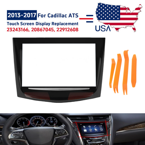 Touch Screen Display For Cadillac ATS CTS SRX XTS CUE 2013-2017 Replacement+Tool