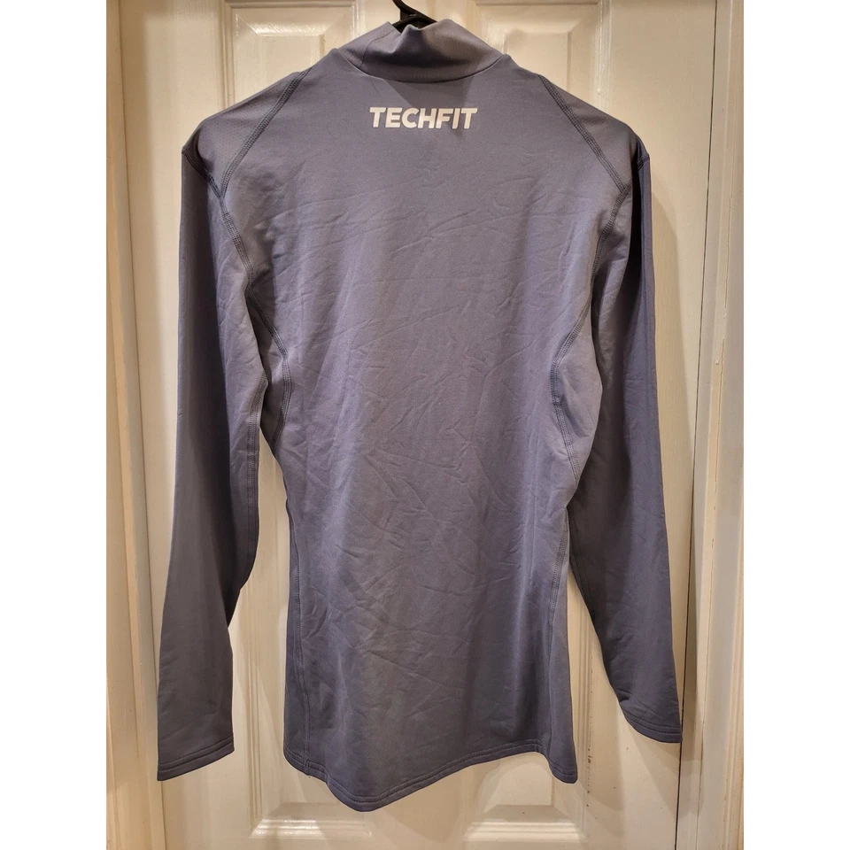 Adidas ClimaWarm TechFit Training Base Layer Long Sleeve Shirt Men's - Image 2 of 4