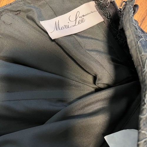 Mori Lee by Madeline Gardner Strapless Trumpet Evening Gown 6 Formal Romantic - Picture 5 of 9