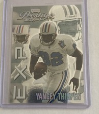 1999 Playoff Prestige EXP - Yancey Thigpen #EX67 Reflections Silver /3250